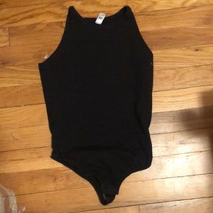 NEVER WORN Black American Apparel Bodysuit